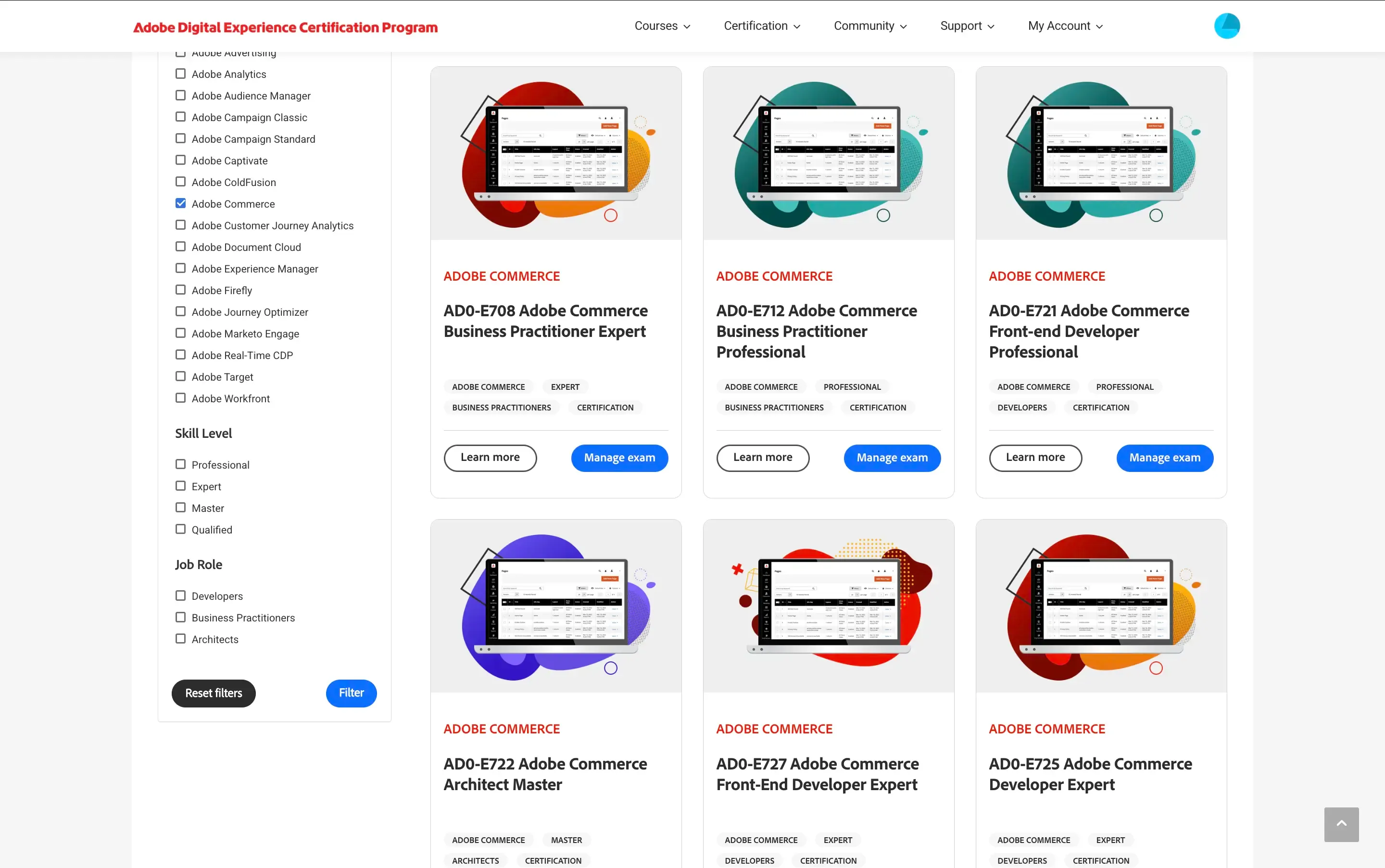 Adobe Commerce Certification