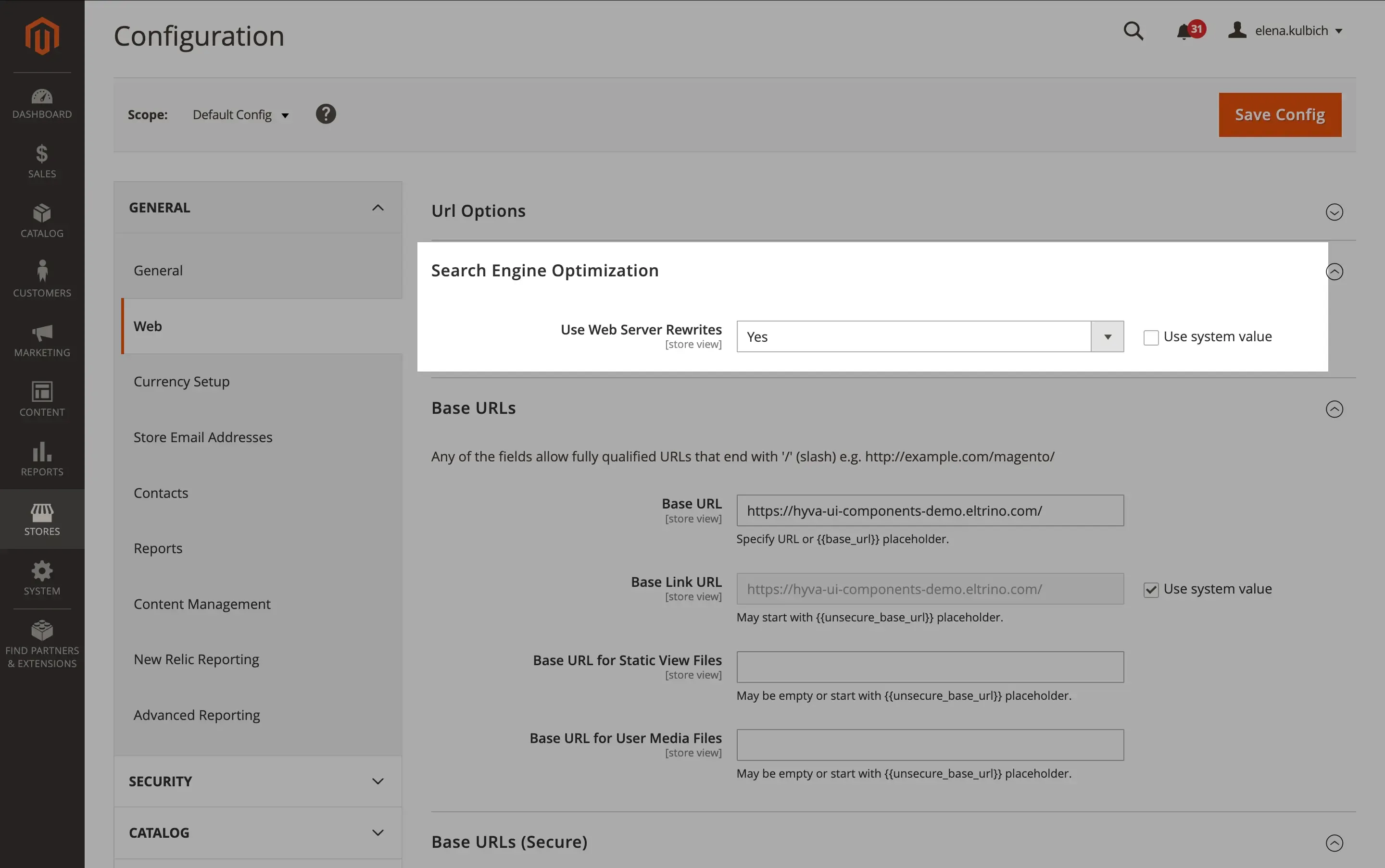 Magento SEO-friendly URLs for products
